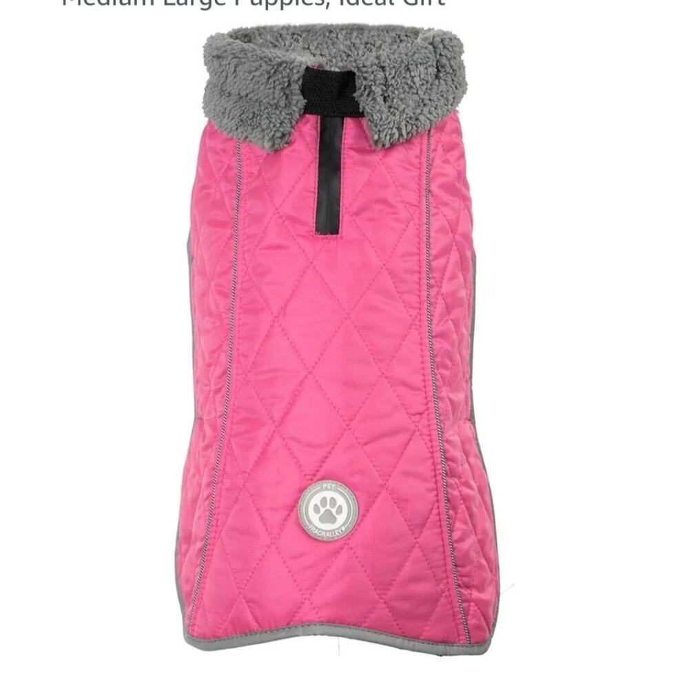 Fragralley Waterproof Windproof Winter Coat for Dogs, Reflective Cold Weather Ja
